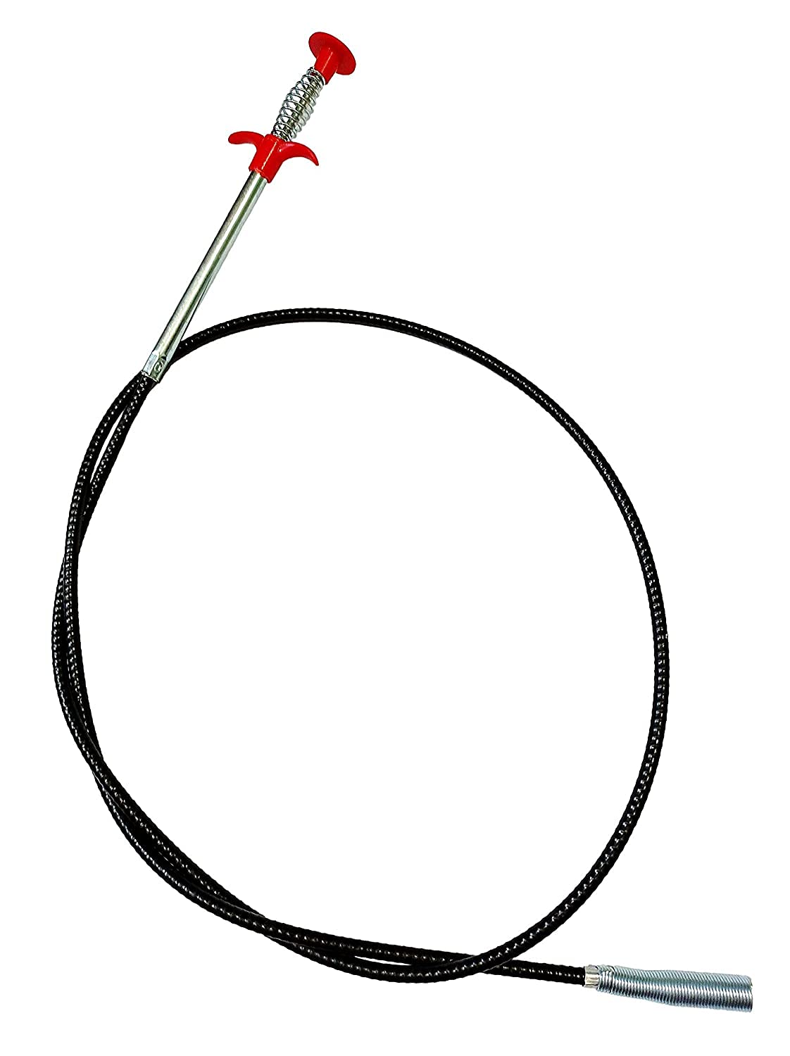 Ronest Stainless Steel Hair Catcher Drain Cleaner - Flexible Wire Spring Sink Cleaning Stick for Bathroom & Kitchen Clog Removal | Perfect for Showers, Sinks, and Tub Drains