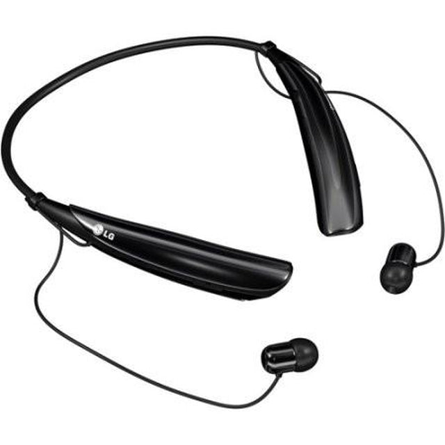 LG HBS 750 Tone+ Pro Wireless Bluetooth Stereo Headset with Noise Cancellation - Black | Perfect for Workouts, Commuting & Hands-Free Calling