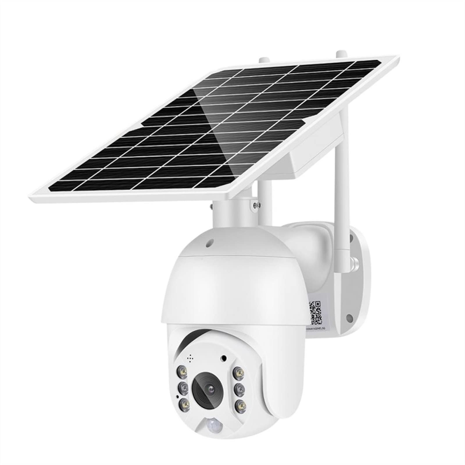Outdoor Security Camera 1080P HD, Solar Powered PTZ IP Camera with PIR Human Detection, 15000mAh Battery for Long Standby, 2MP Wireless CCTV (No SD Card Included) - Ideal for Home Surveillance, Yard Monitoring, and Business Security