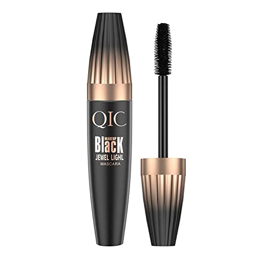 4D Silk Fiber Lash Mascara - Waterproof, Volumizing & Lengthening Mascara for Longer, Thicker Lashes | Smudge-Proof, Long-Lasting Formula | Perfect for Daily Wear, Special Occasions & Dramatic Eye Looks