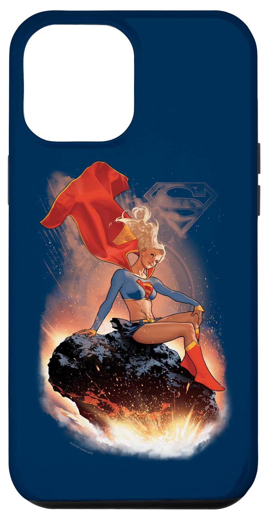 iPhone 12 Pro Max Case - Supergirl Ride It Out Design | Shockproof Protective Cover for Women & Girls | Perfect for Daily Use, Travel & Outdoor Activities
