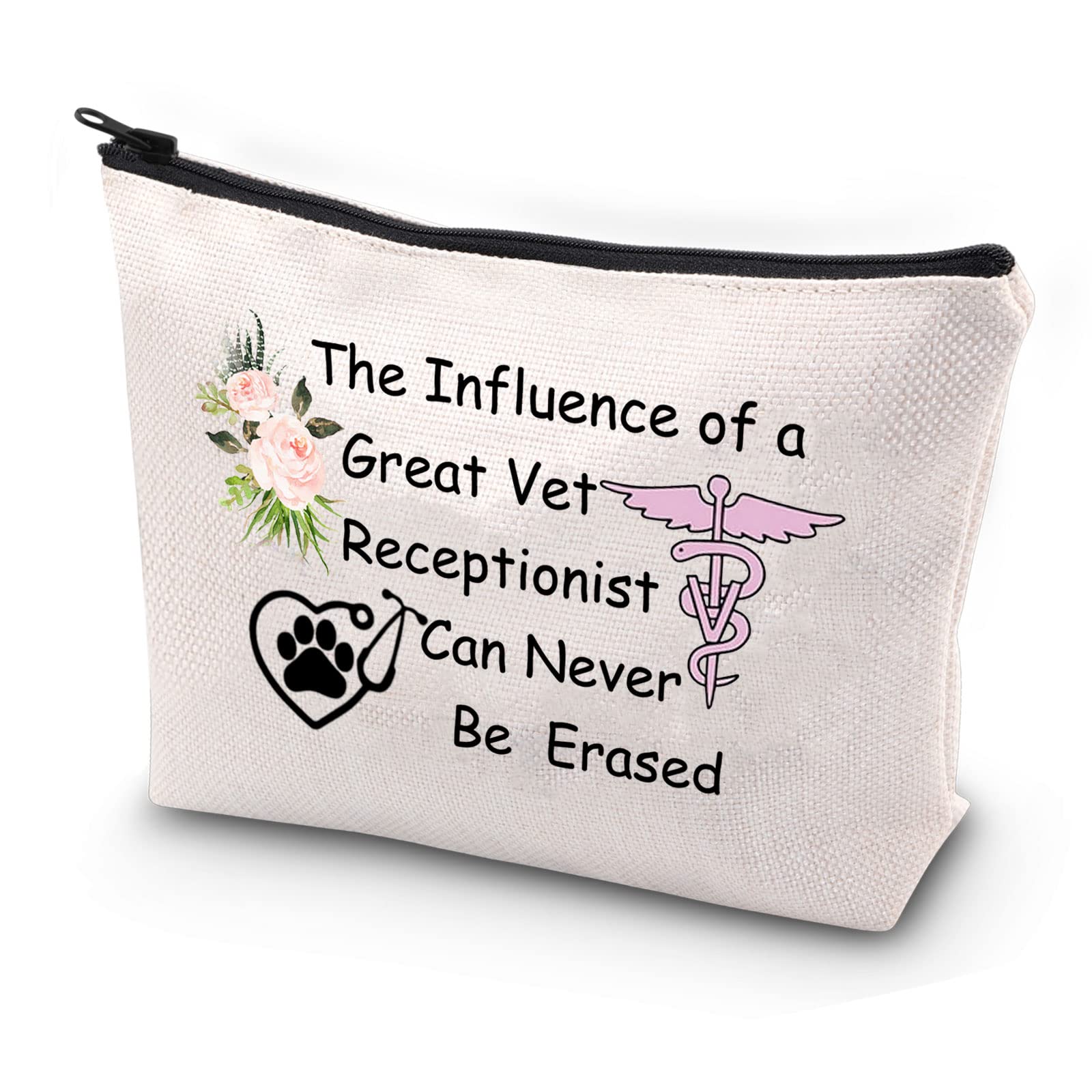 Waterproof Cosmetic Bag for Travel & Toiletry - Perfect Gift for Vet Receptionist, Veterinary Assistant & Nurse - Ideal for Work, Travel & Daily Use