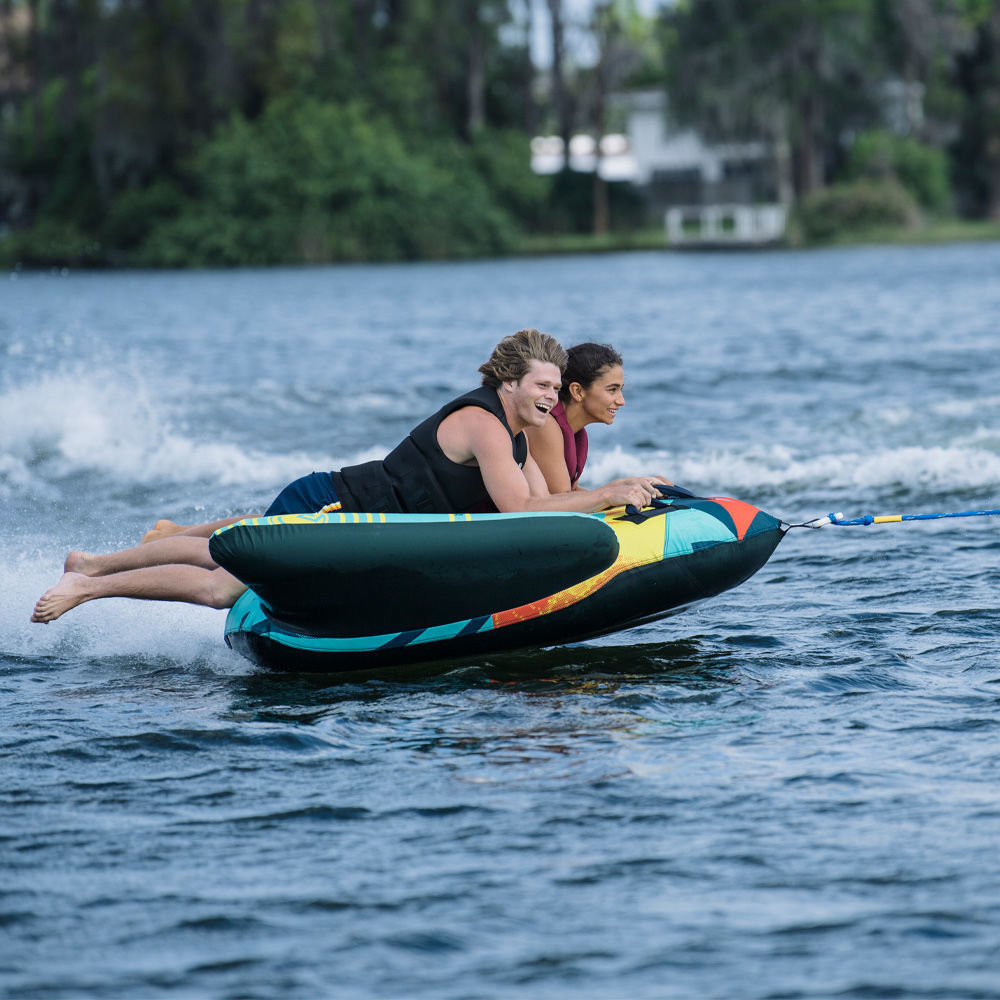 Radar Edge 2 Rider Towable Tube - High-Speed Inflatable Water Tube for Lakes & Rivers - Perfect for Summer Fun & Family Bonding