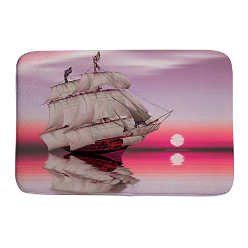 Old Ship Sea Sunsetle