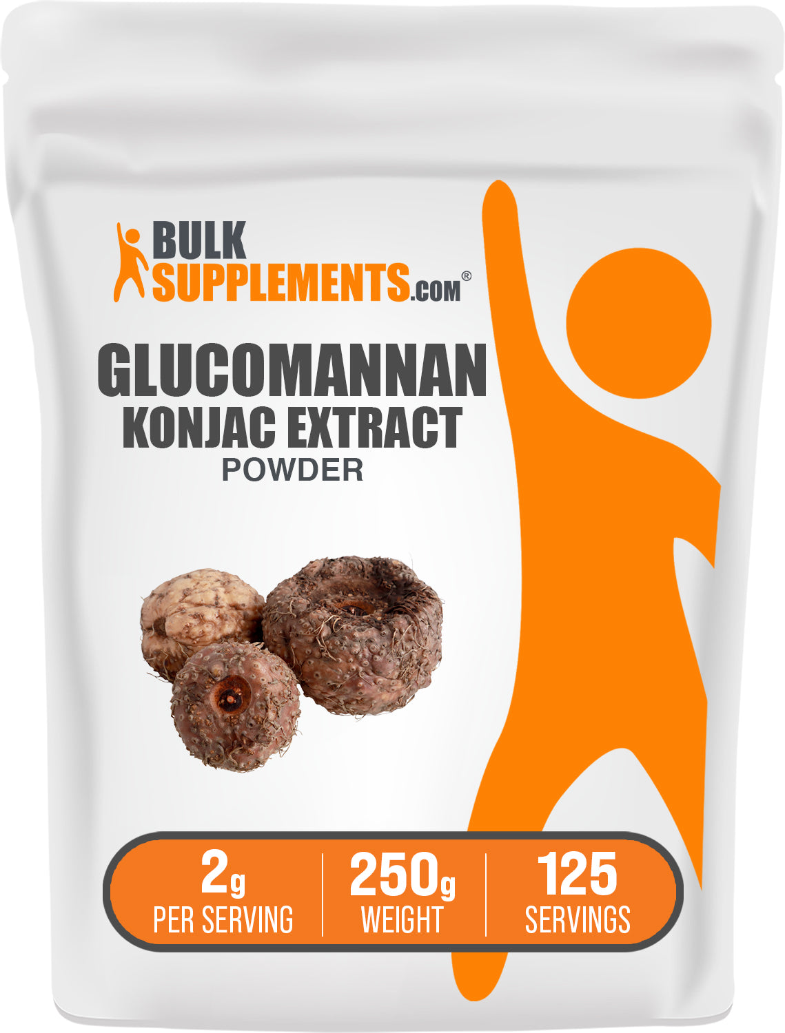 Premium Glucomannan Powder from Konjac Root | Natural Dietary Fiber Supplement for Weight Management & Digestive Health | Perfect for Smoothies, Baking & Keto Recipes