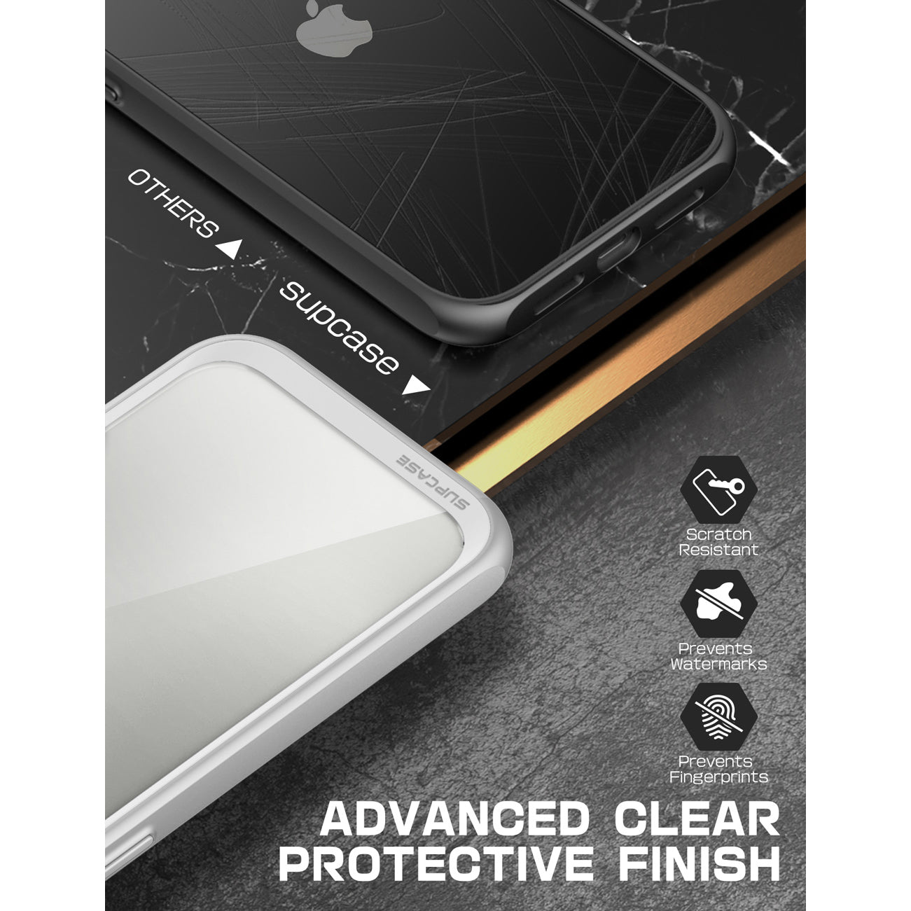 iPhone 13 Pro Max Case 6.7 Inch - Slim Clear Protective Cover with Shockproof Design | Unicorn Beetle Style in Gray | Perfect for Everyday Use, Travel & Outdoor Activities