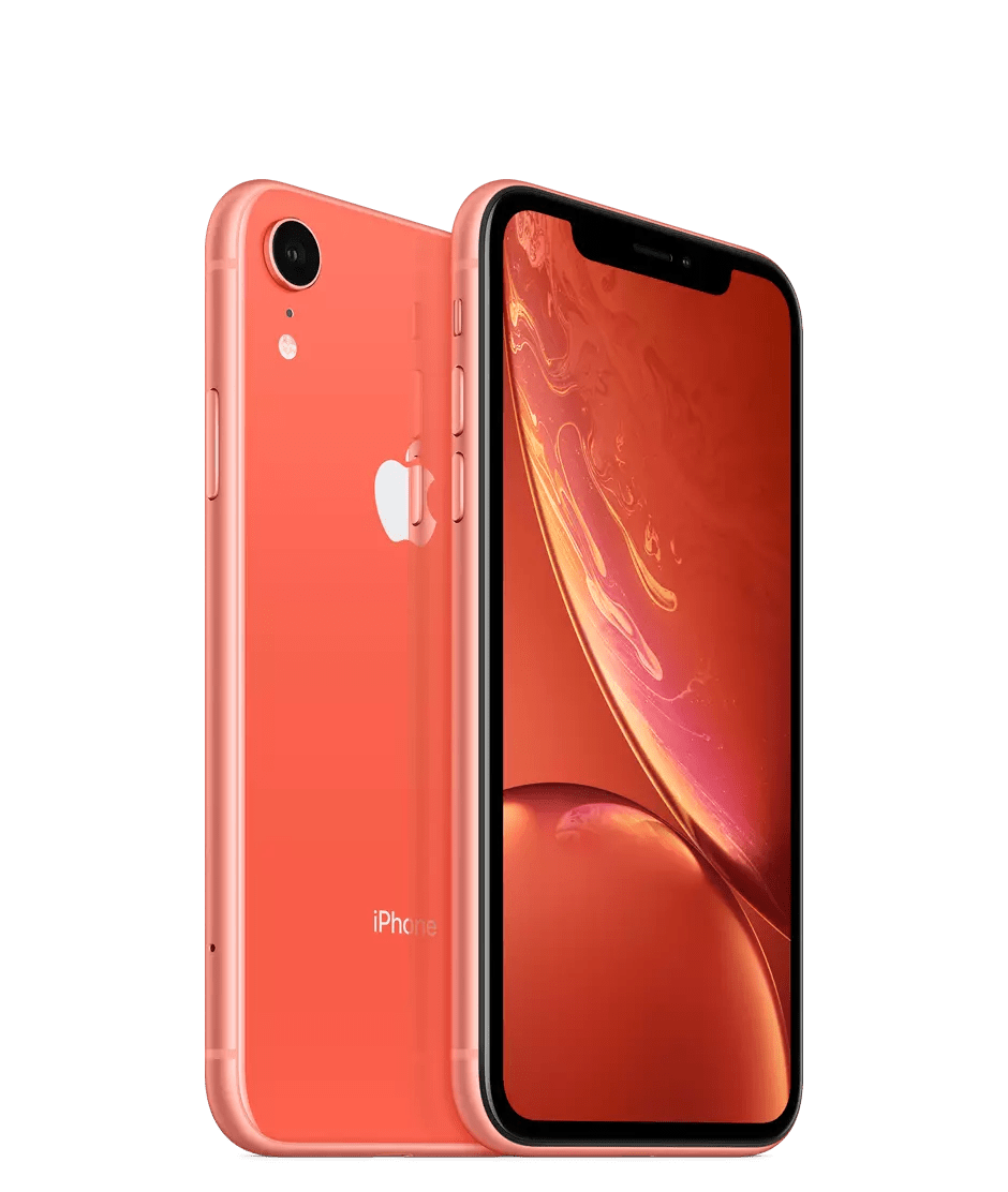 Unlocked Apple iPhone XR A1984 64GB Coral - CDMA Compatible | B Grade Refurbished | Perfect for Travel, Work & Everyday Use