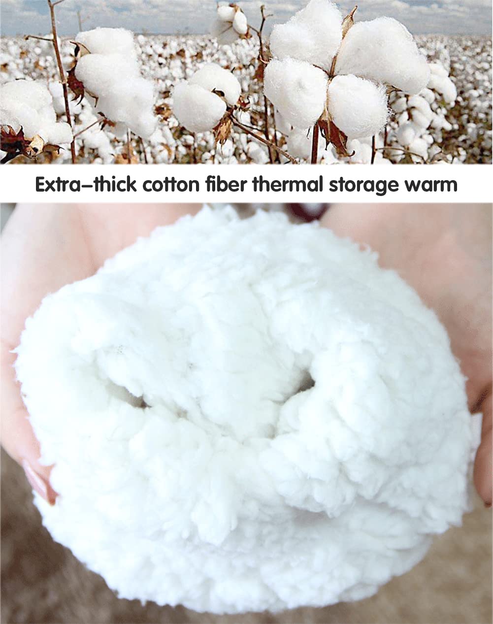 Warm Fluffy Non-Slip Slipper Socks for Women, Men & Kids - Cozy Knitted Fleece-Lined Winter House Slippers with Grippers | Perfect for Indoor, Home, Bedroom & Floor Use
