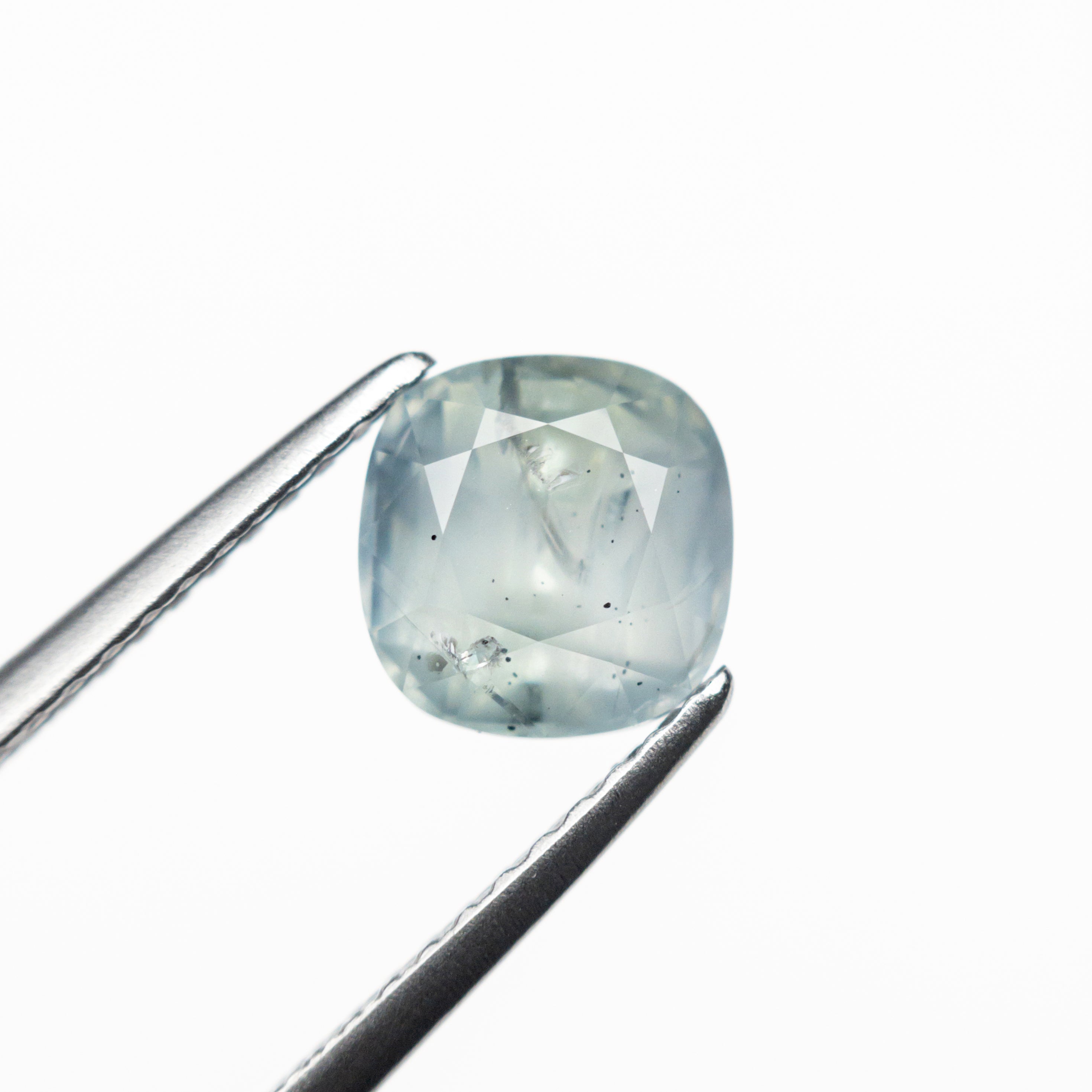 2.01ct Cushion Cut Blue Sapphire Gemstone - 6.62x6.42x5.19mm Natural Loose Stone for Jewelry Making, Engagement Rings & Fine Jewelry