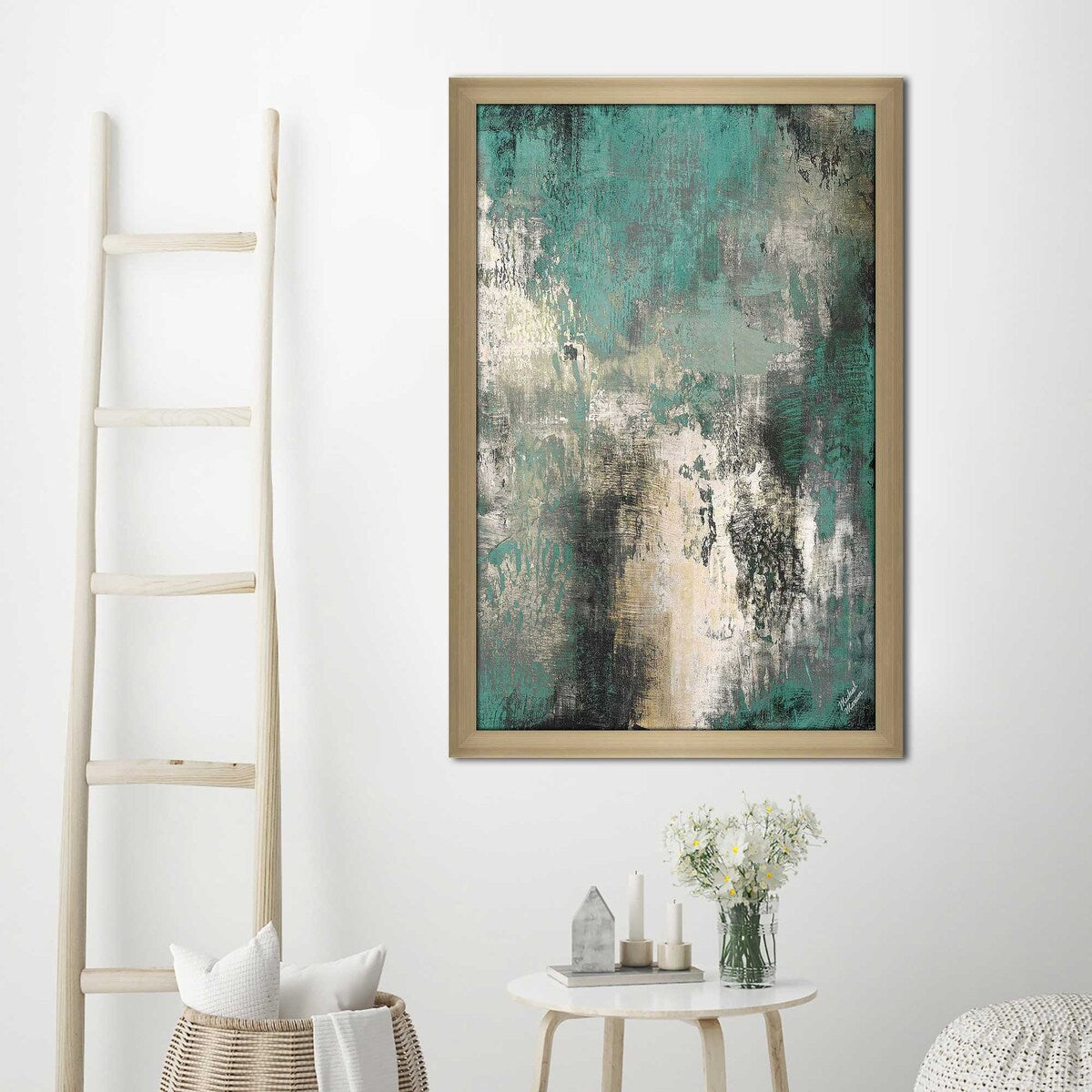 Autumn Potential II Vertical Acrylic Print - Modern Wall Art for Home, Office & Gallery Decor
