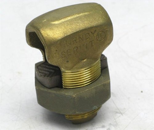Burndy KS39 Servit Copper Tap Connector 4/0 AWG to 750 MCM - Heavy Duty Electrical Grounding for Industrial & Utility Applications