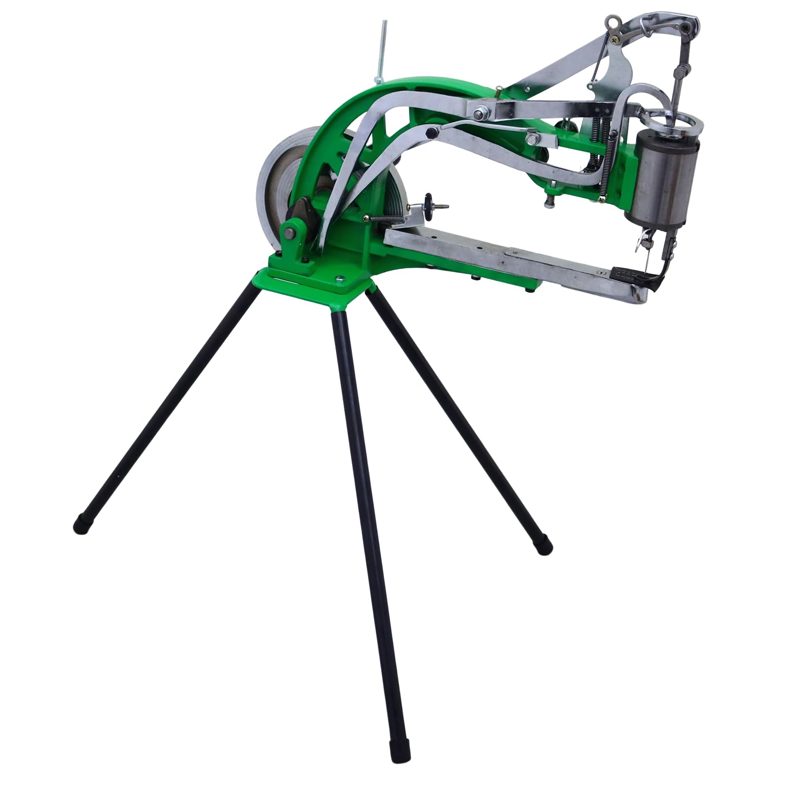 Professional Dual Cotton Nylon Line Shoe Repair Machine - Heavy Duty Cobbler Sewing Equipment with Adjustable Tripod Stand for Leather, Canvas & Sneaker Repair - Perfect for Shoe Shops, DIY Enthusiasts & Home Use