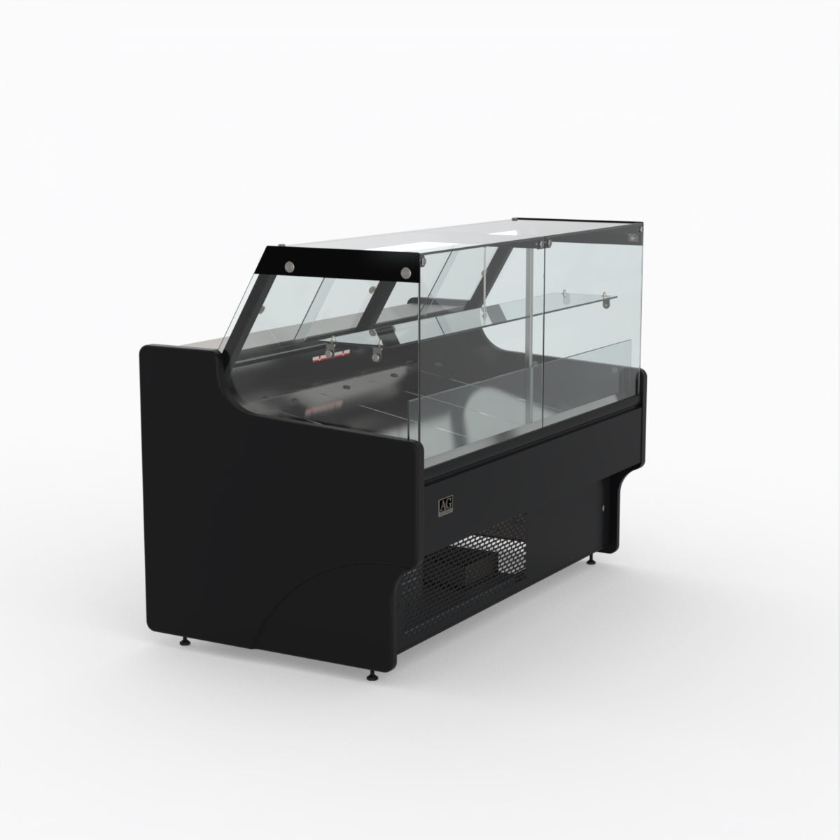 1.5 Meter Deli Showcase Glass Display Case - Commercial Refrigerated Food Display for Bakery, Deli, and Supermarket Use