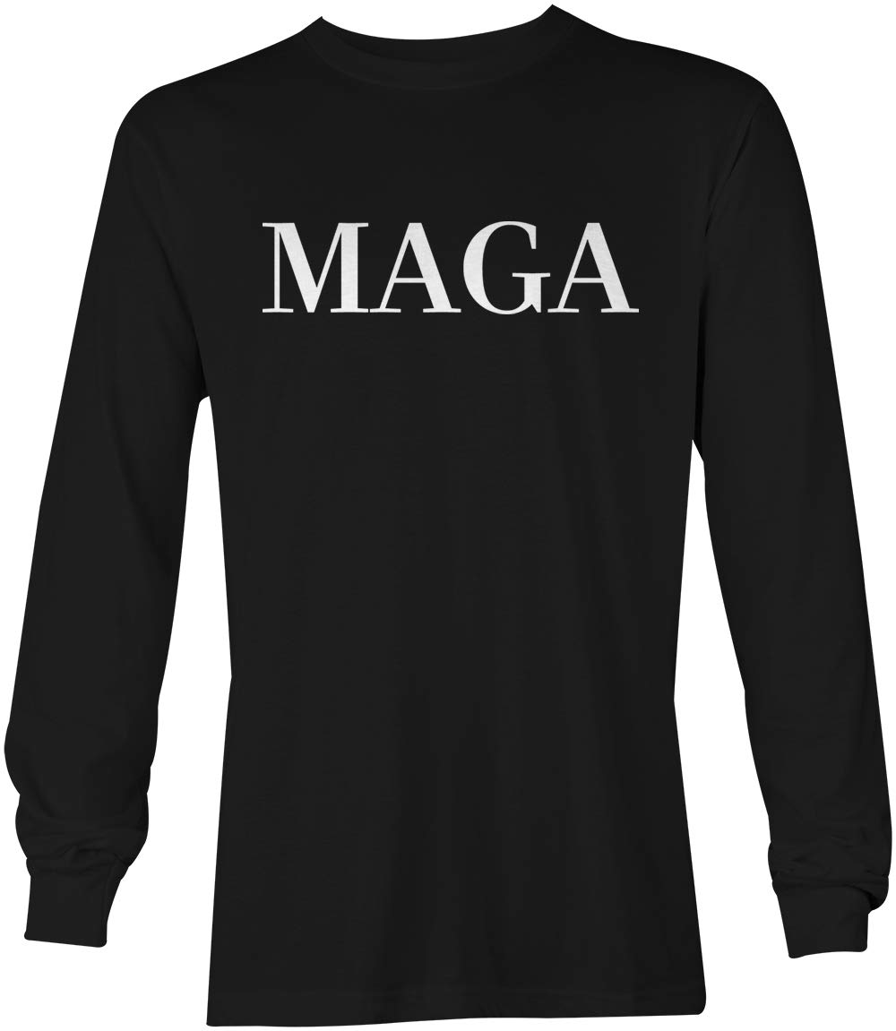 Make America Great Again Trump MAGA Unisex Long Sleeve T-Shirt - Patriotic Political Apparel for Men & Women - Perfect for Rallies, Protests & Conservative Events