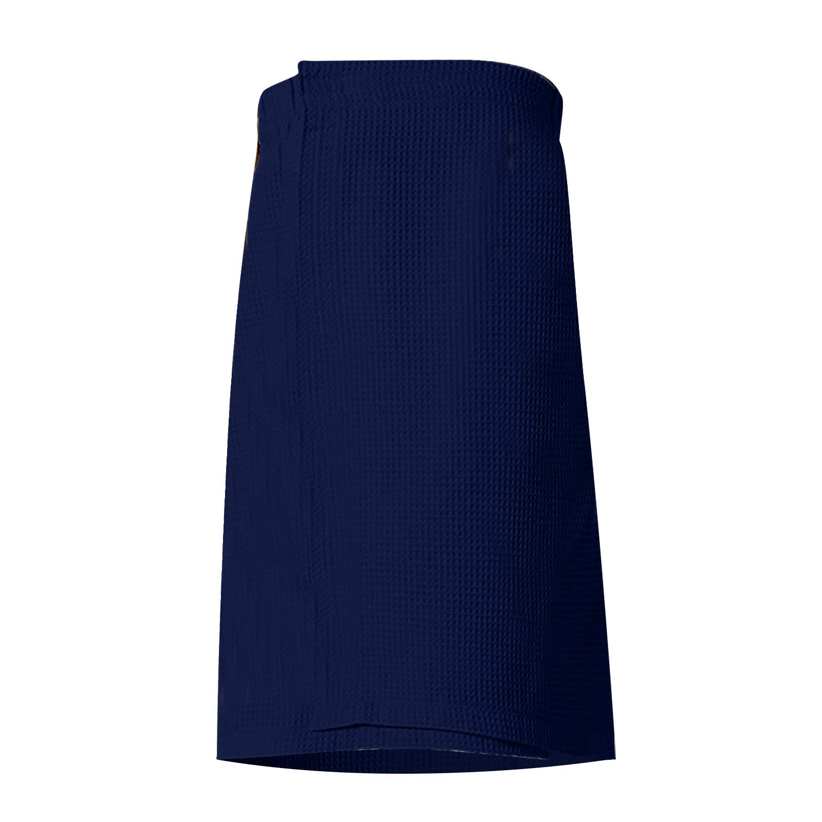 Women's Waffle Spa Bath Towel Wrap - Adjustable Closure Knee Length Bathrobe for Shower, Gym & Spa - Soft & Absorbent Quick-Dry Robe for Women - Perfect for Post-Shower, Poolside & Relaxation at Home