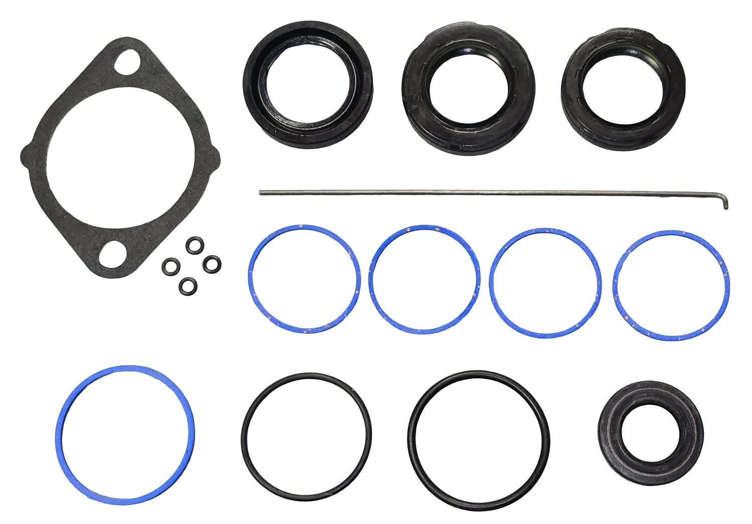 Hyundai Sonata 2006-2010 Power Steering Rack & Pinion Seal Kit - OEM Replacement, Leak Proof Design, Precision Fit for Smooth Steering | Perfect for Power Steering System Repair & Maintenance