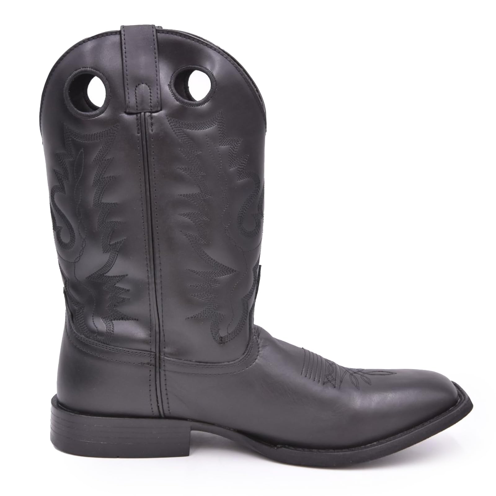 Smoky Mountain Men's Outlaw Boots - Durable Leather Work Boots for Outdoor, Hiking & Ranch Work - Perfect for Cowboy, Construction & Heavy Duty Use