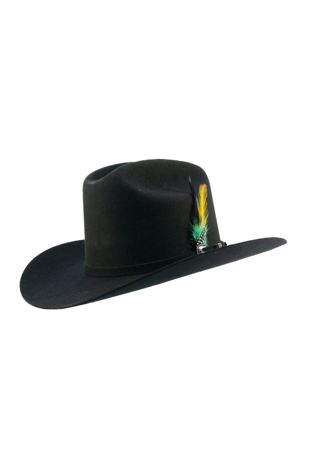 Rock'em 4X Fantasma Sinaloa Felt Cowboy Hat for Men - Western Style Rancher Hat for Country Music Festivals & Rodeo Events