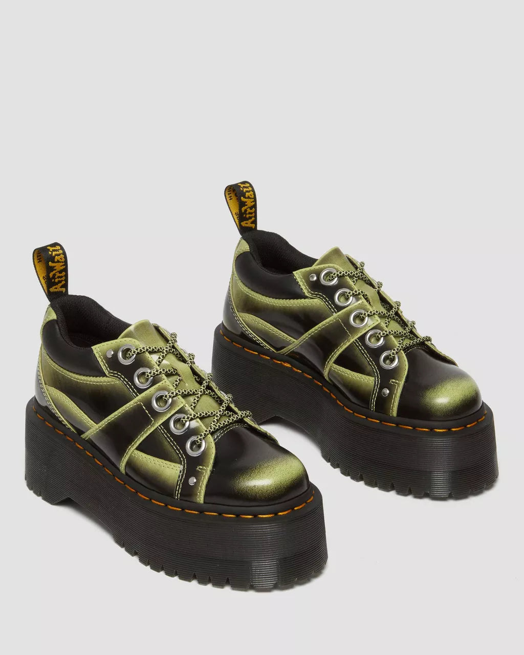 5 iMax Buttero Leather Platform Shoes for Women - Stylish & Comfortable Chunky Heel Sneakers for Casual Outfits & Streetwear Fashion