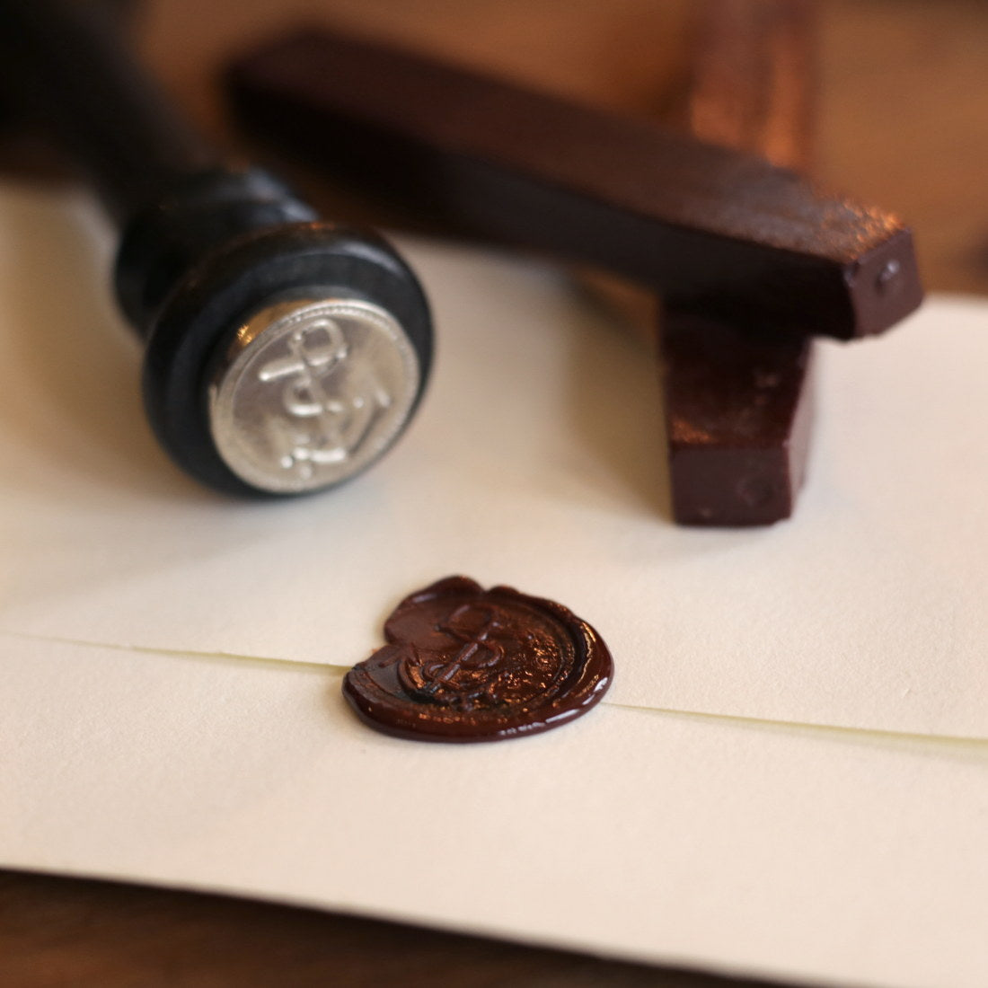 Premium Wax Seal Stamp Kit for Letters, Invitations & Crafts - Elegant Sealing Wax Sticks & Custom Monogram Seal Set for DIY Envelopes, Wedding Invites & Scrapbooking