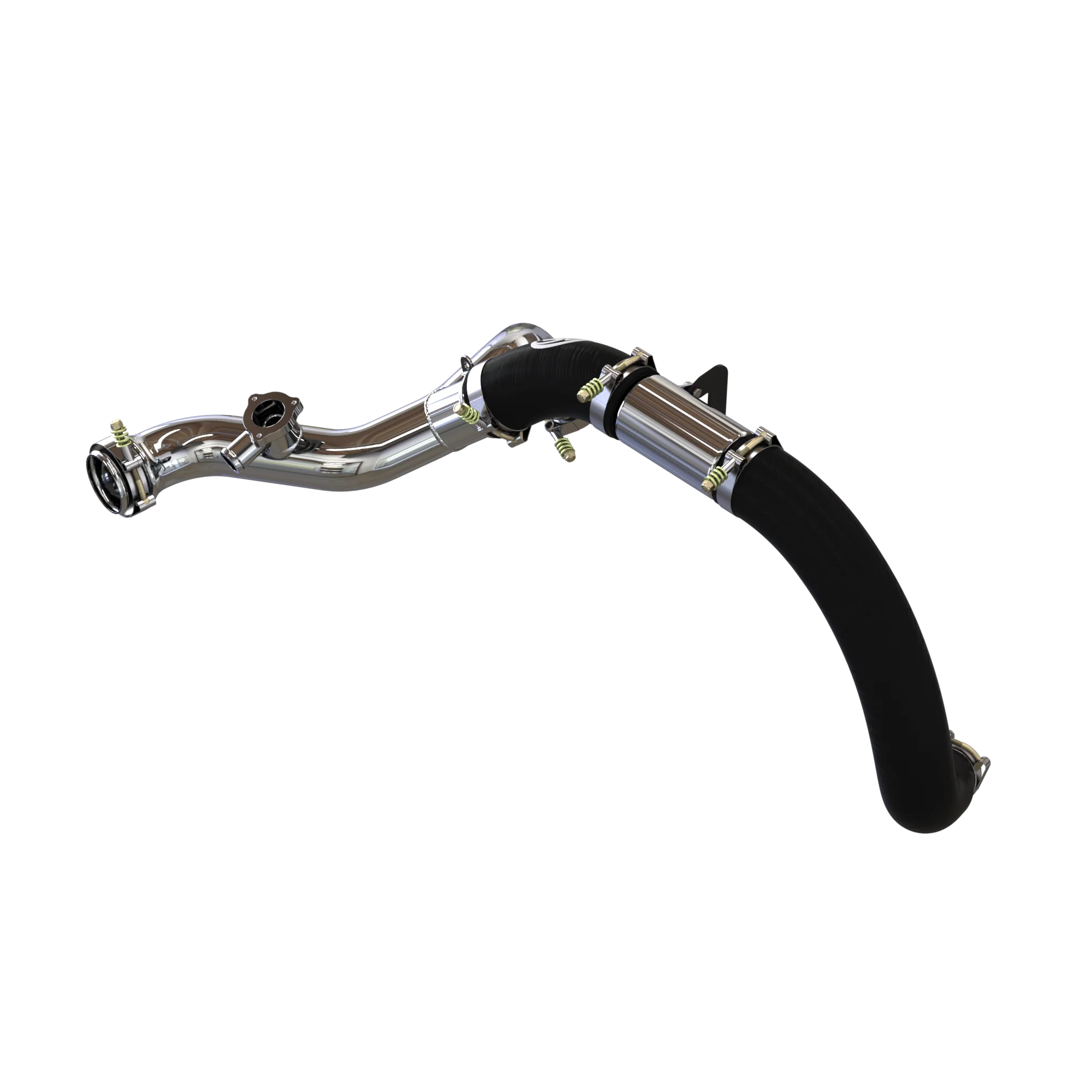 2024 Ford Explorer ST & Lincoln Aviator Performance Intercooler Pipe Upgrade - High Flow Aluminum Turbo Pipe Replacement for Enhanced Engine Cooling - Perfect for Off-Roading & Towing