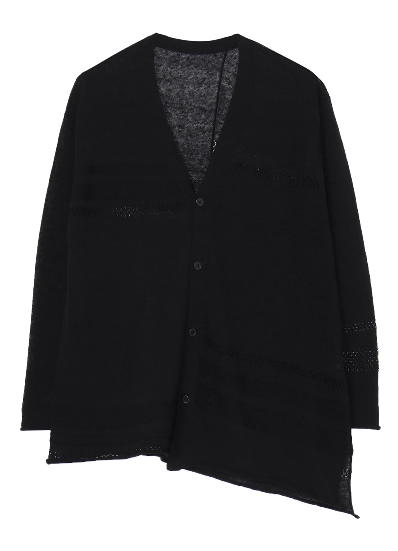 12G 2P Striped Paneled Cardigan for Women - Lightweight Knit Open Front Sweater - Perfect for Office, Casual Outfits & Fall Layering