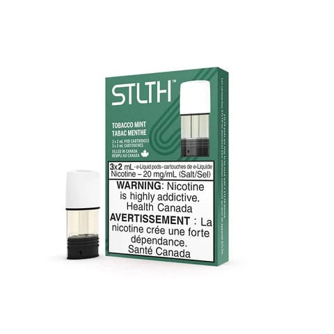 STLTH Pods - Refreshing Tobacco Mint Flavor (Mountain Tobacco) | Compatible with STLTH Vape Devices | Perfect for On-the-Go Vaping