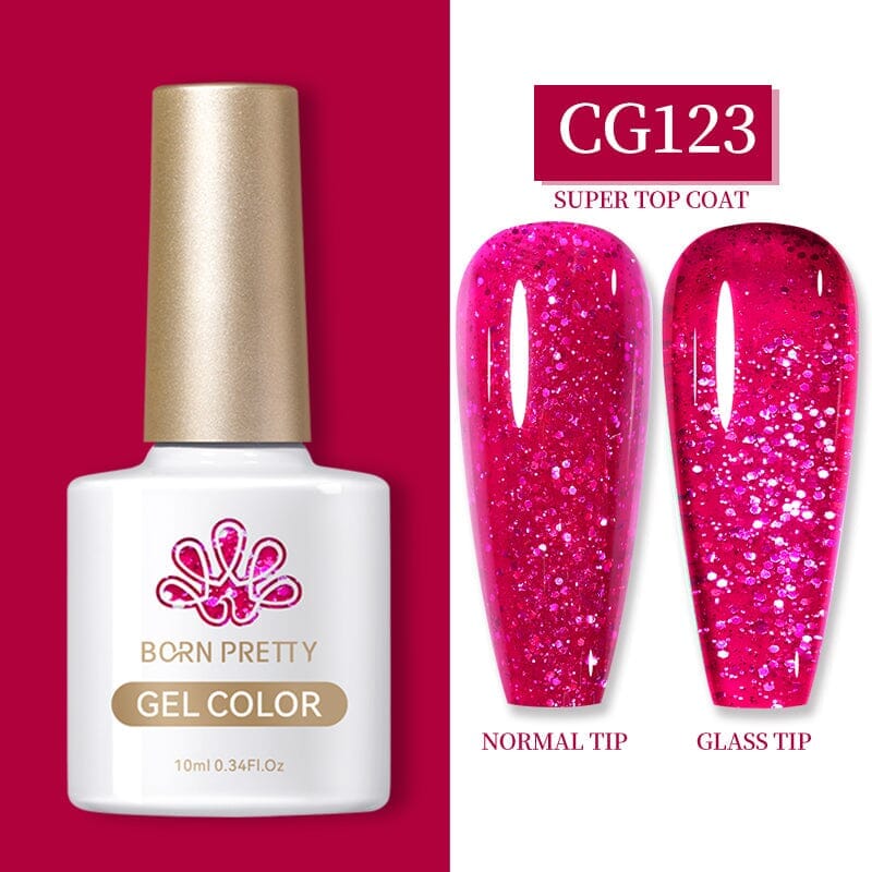 Silky White Series Gel Nail Polish 10ml (CG101 CG130) - Long-Lasting Shine for Manicures & Pedicures at Home or Salon