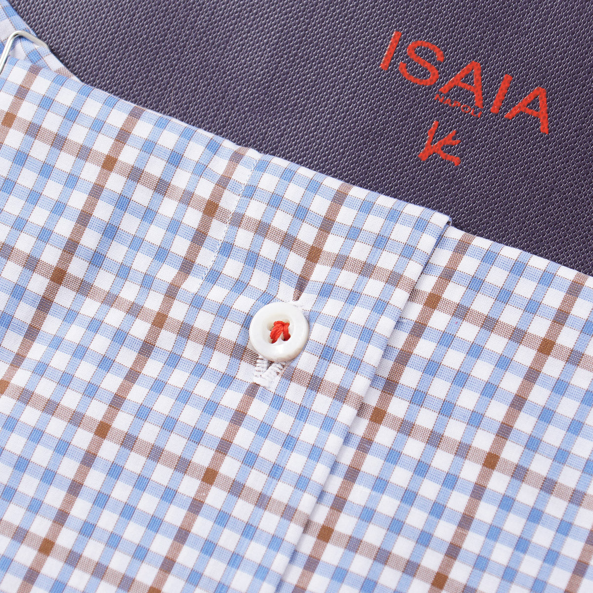 Isaia Regular Fit Lightweight Cotton Shirt for Men - Breathable Casual Button Down Shirt for Office, Travel & Summer Outfits
