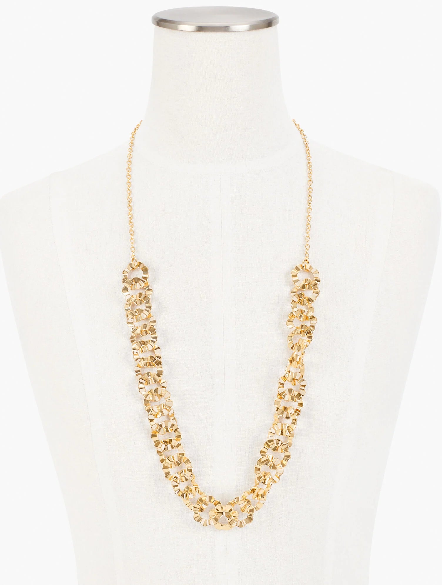 18K Gold Flower Chain Necklace for Women - Elegant Floral Pendant Jewelry Gift for Birthday, Anniversary & Valentine's Day | Perfect for Parties, Weddings & Everyday Wear