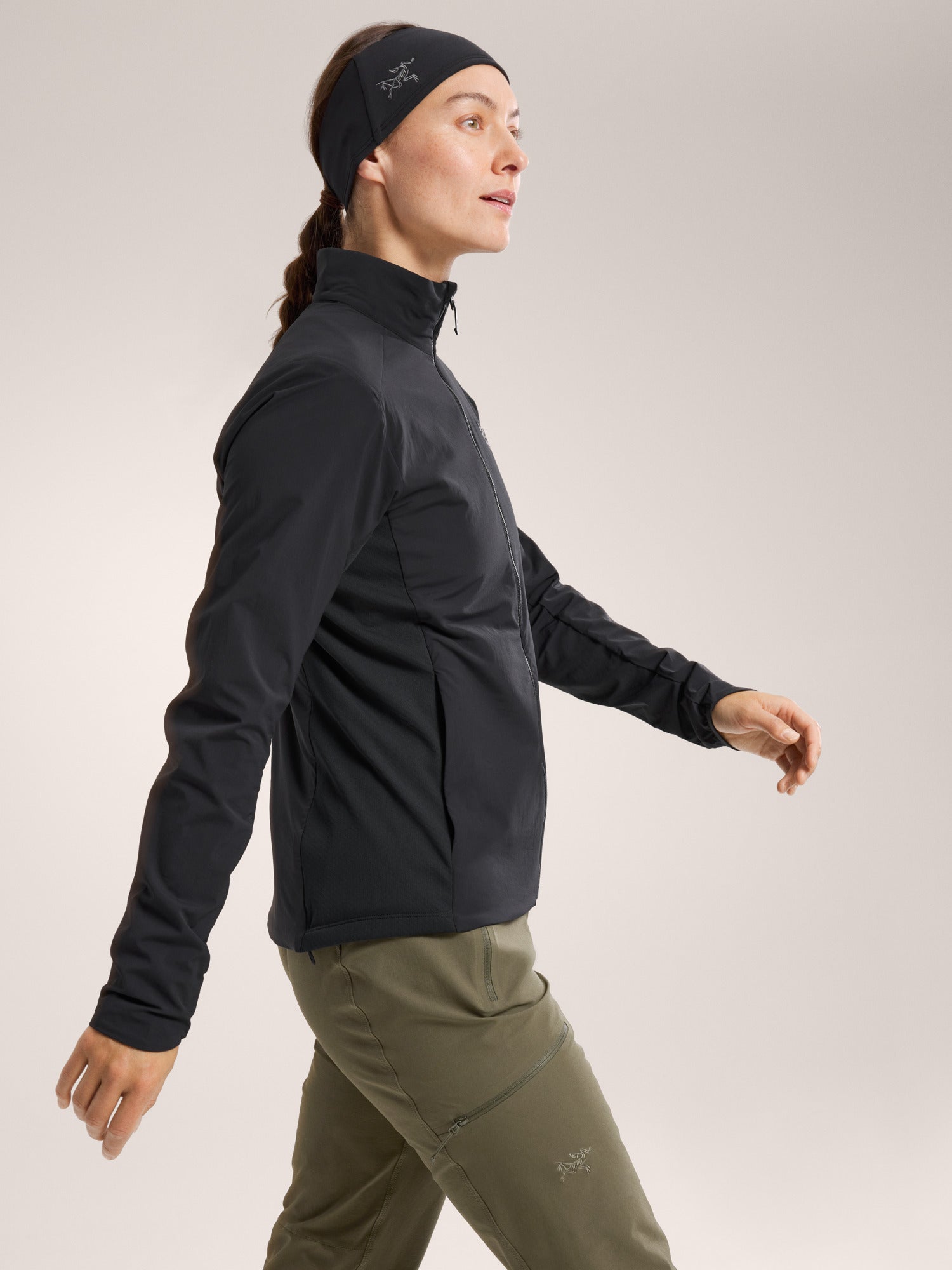 Women's Atom SL Jacket - Lightweight Water-Resistant Hooded Shell for Hiking & Outdoor Adventures - X000009510
