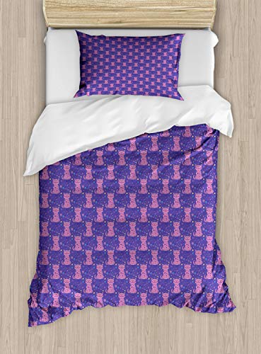 Blue Violet and Pink