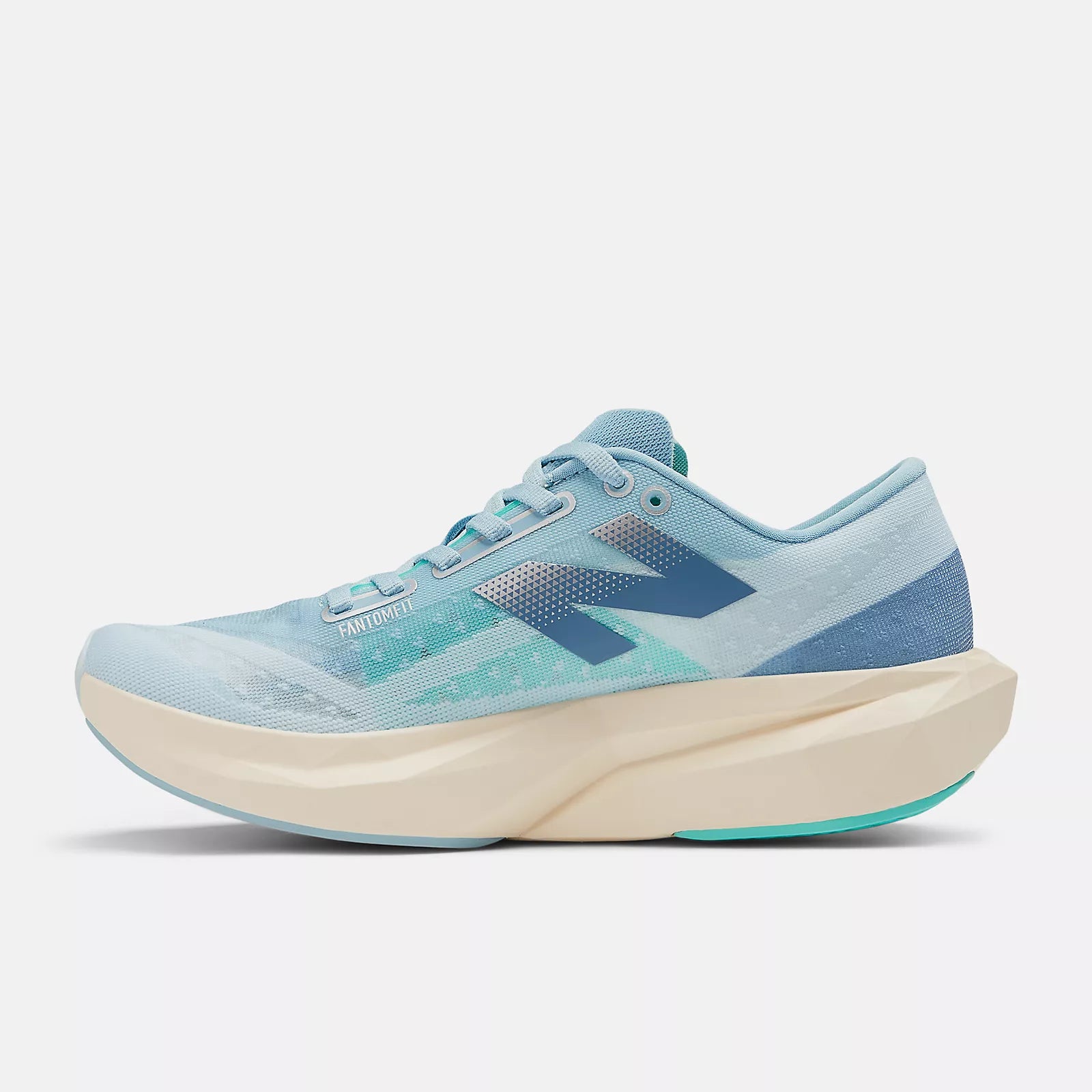 Women's New Balance FuelCell Rebel v4 Running Shoes - Quarry Blue/Chrome Blue/Heron Blue | Lightweight Cushioned Sneakers for Women | Perfect for Road Running, Training & Gym Workouts