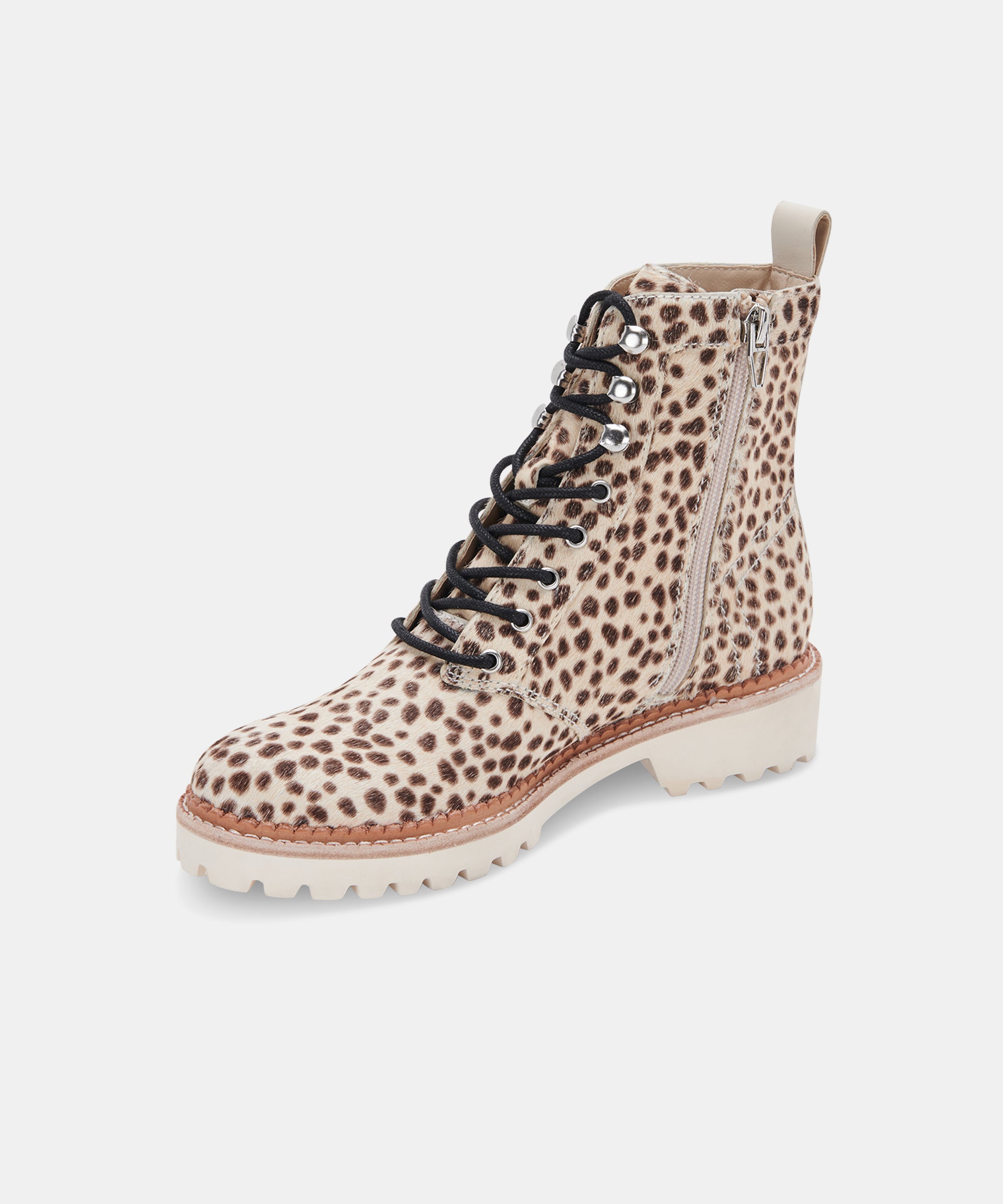 Avena Boots Women's Leopard Print Calf Hair Ankle Boots - Stylish & Comfortable for Fall, Winter & Casual Outfits