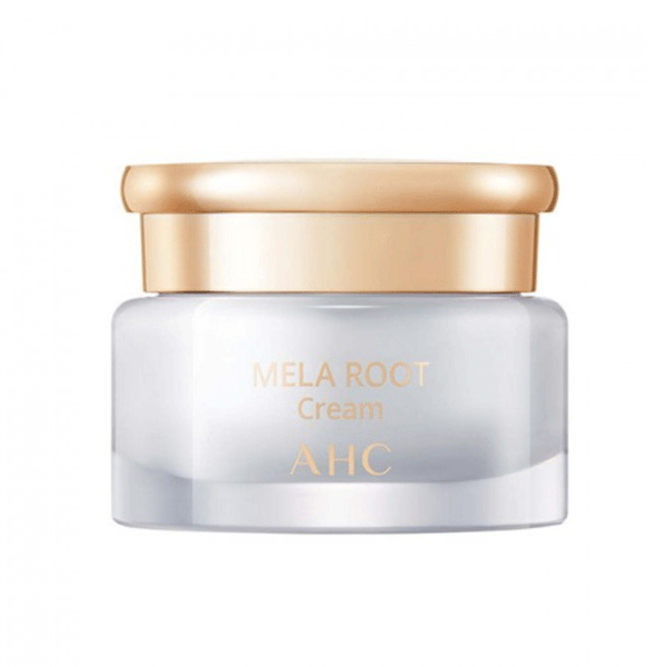 AHC H Mela Root Cream 50ml - Brightening & Hydrating Face Moisturizer for Dark Spots & Dull Skin | Day & Night Use for Glowing Complexion