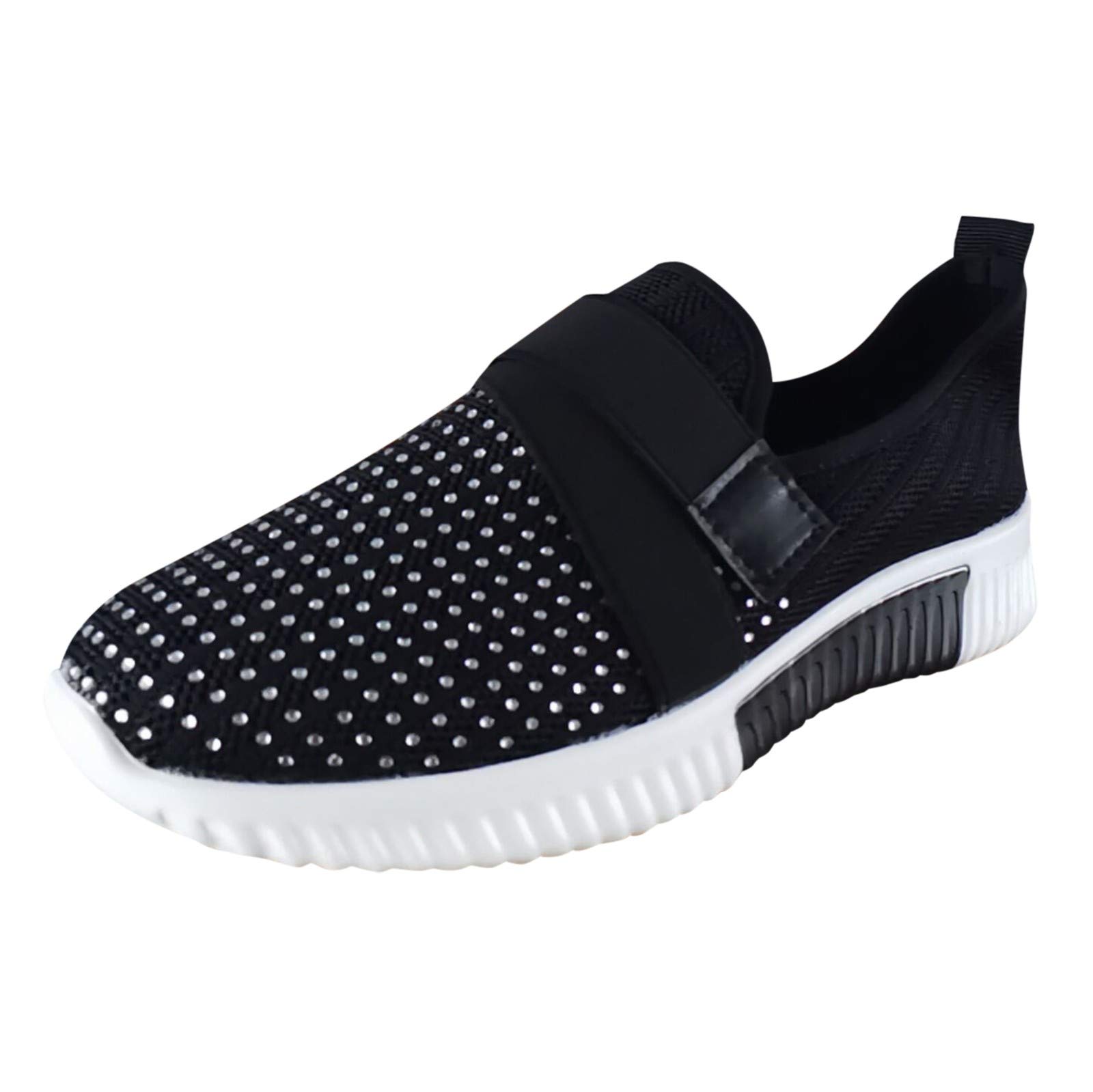 Gaoxin Women's Slip-On Sneakers - Breathable Casual Shoes for Walking, Travel & Outdoor Activities | Fashionable White Sneakers for Women