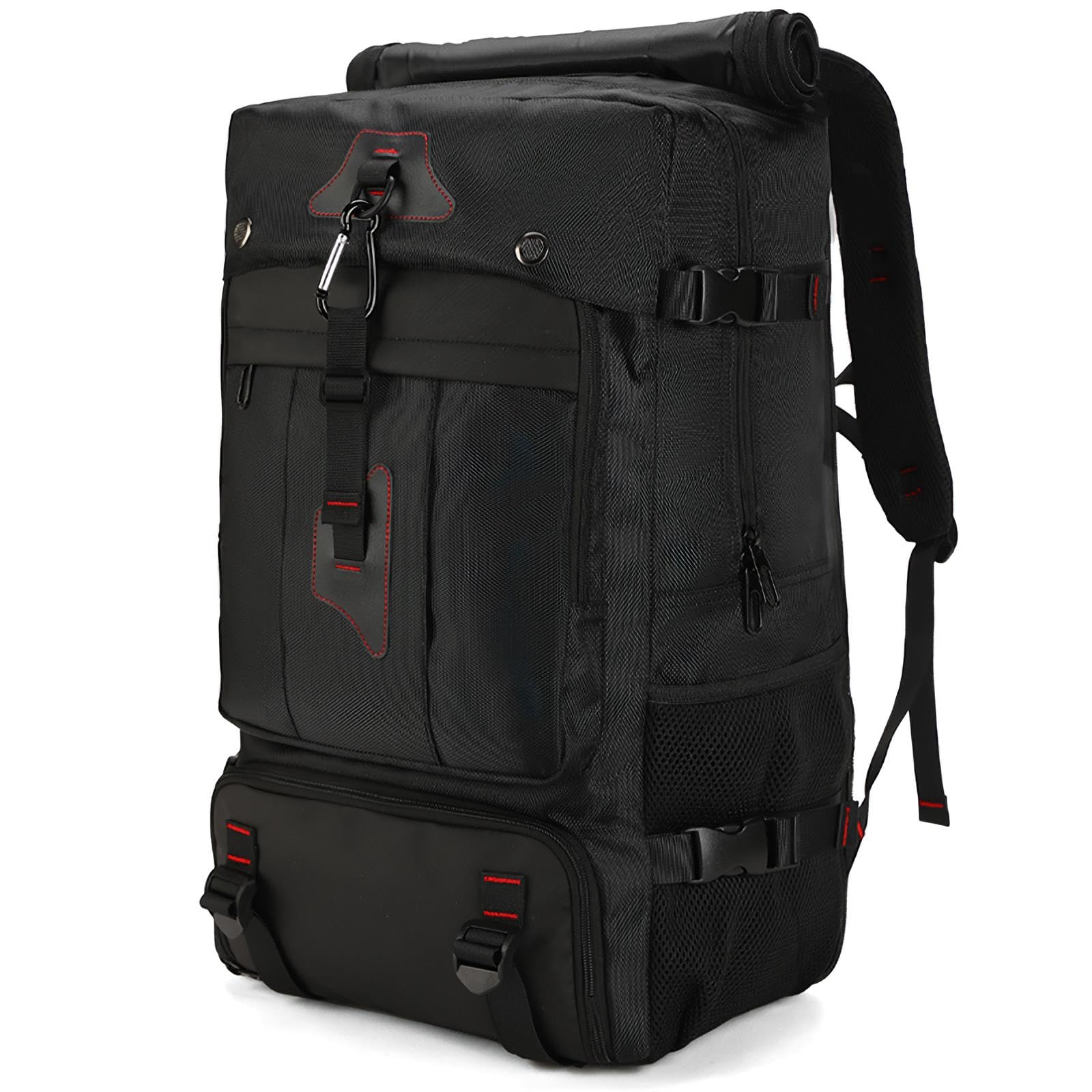 50L Large Capacity Travel Backpack with Shoe Compartment - Waterproof Hiking & Business Backpack for Men & Women - Perfect for Outdoor Adventures, Gym & Air Travel