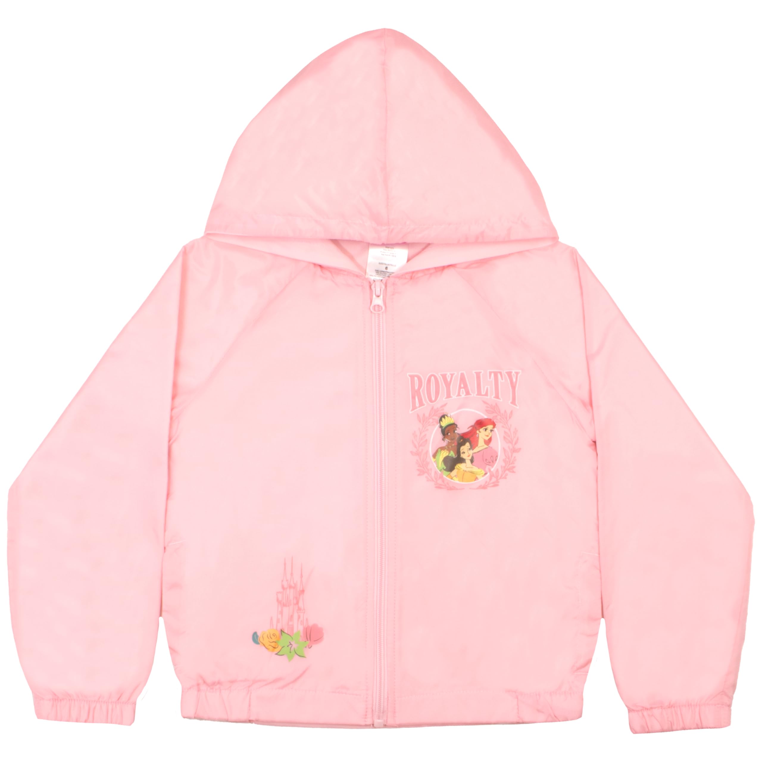 Disney Princess & Lilo & Stitch Kids Windbreaker Jacket - Lightweight Waterproof Raincoat for Girls & Boys (Big & Little Kids) - Perfect for Outdoor Play, School & Theme Park Visits