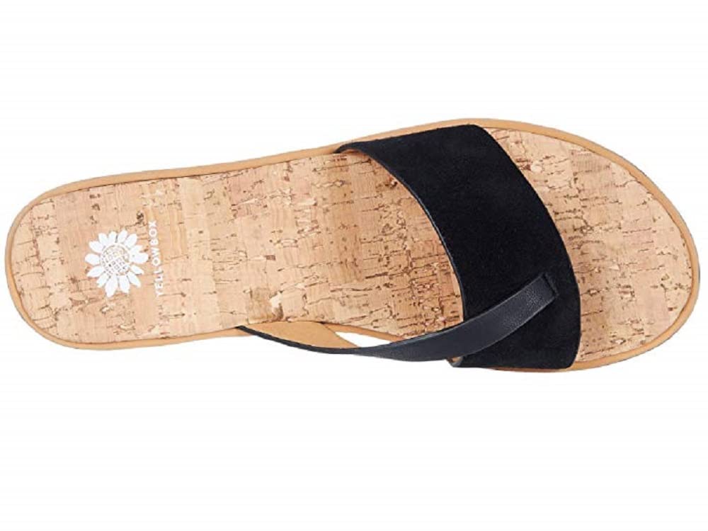 Yellow Box Women's Barann Flat Sandal - Comfortable Casual Summer Sandals for Beach, Walking & Outdoors