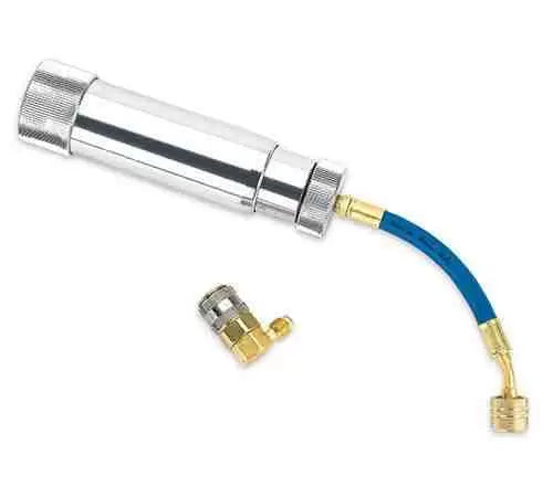 AC Dye Injector for R12 & R134a Refrigerants - Hand Turn Model 2732 | Automotive AC System Leak Detection Tool for Cars & Trucks