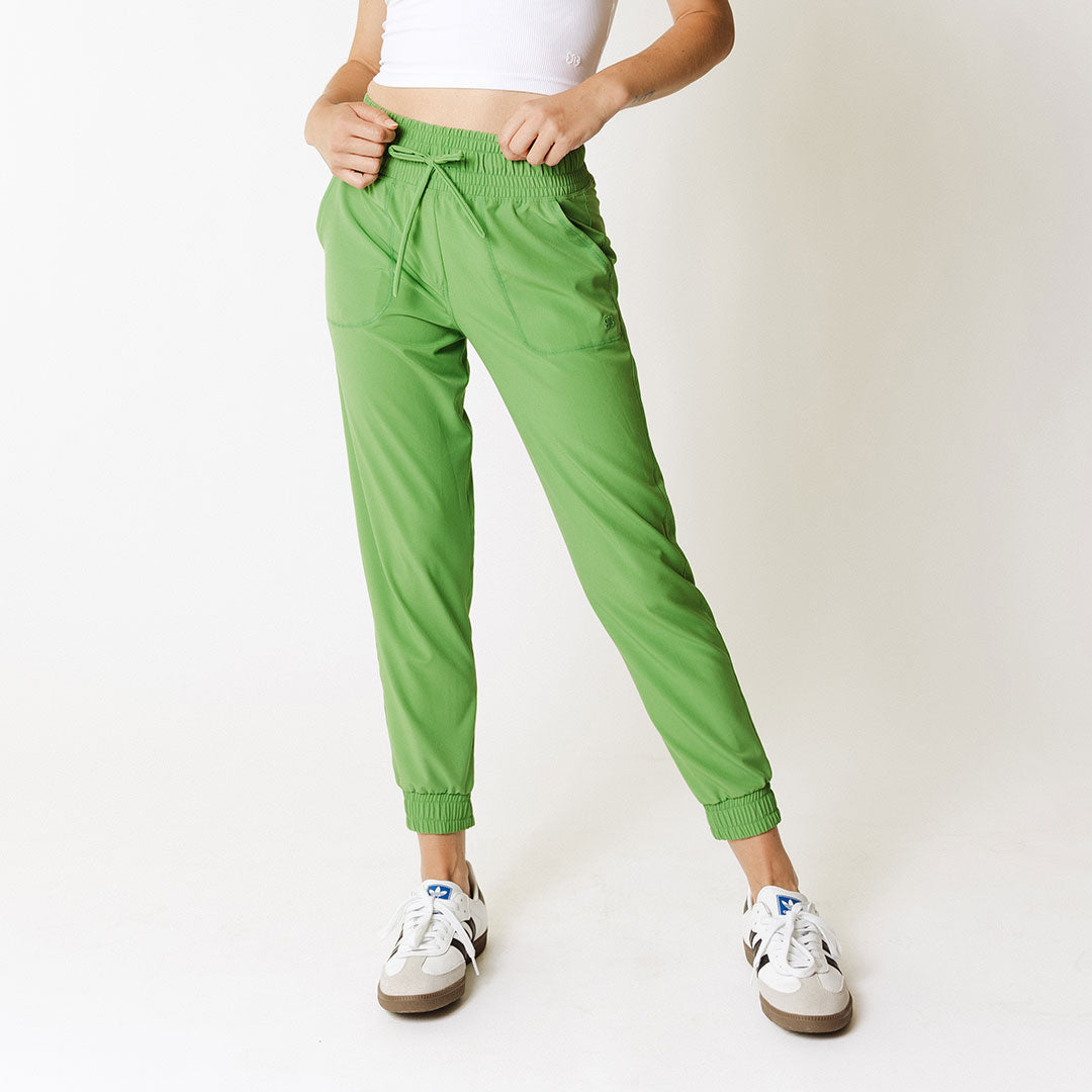 Men's Comfortable Destination Joggers in Tennis Green - Perfect for Running, Gym Workouts & Casual Wear