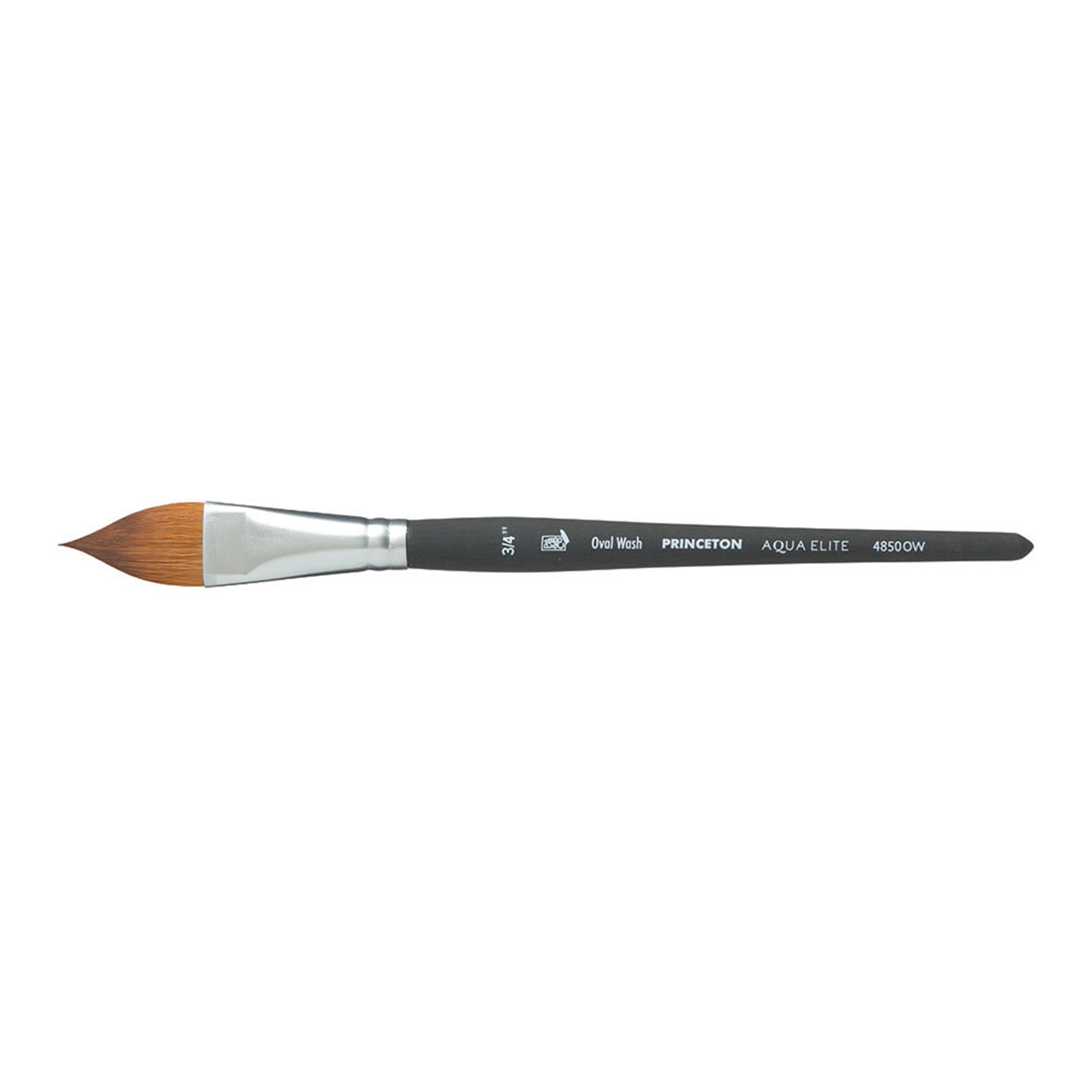 Aqua Elite Oval Makeup Brush - Soft Synthetic Bristles for Flawless Foundation & Concealer Application - Perfect for Liquid, Cream & Powder Cosmetics