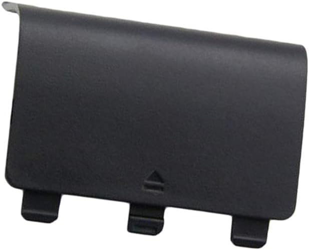 Xbox One Battery Cover - Black Plastic Dustproof & Waterproof Replacement Back Cover | Easy Install Accessory Kit for Xbox One Controllers | Perfect for Gaming, Travel & Storage Protection