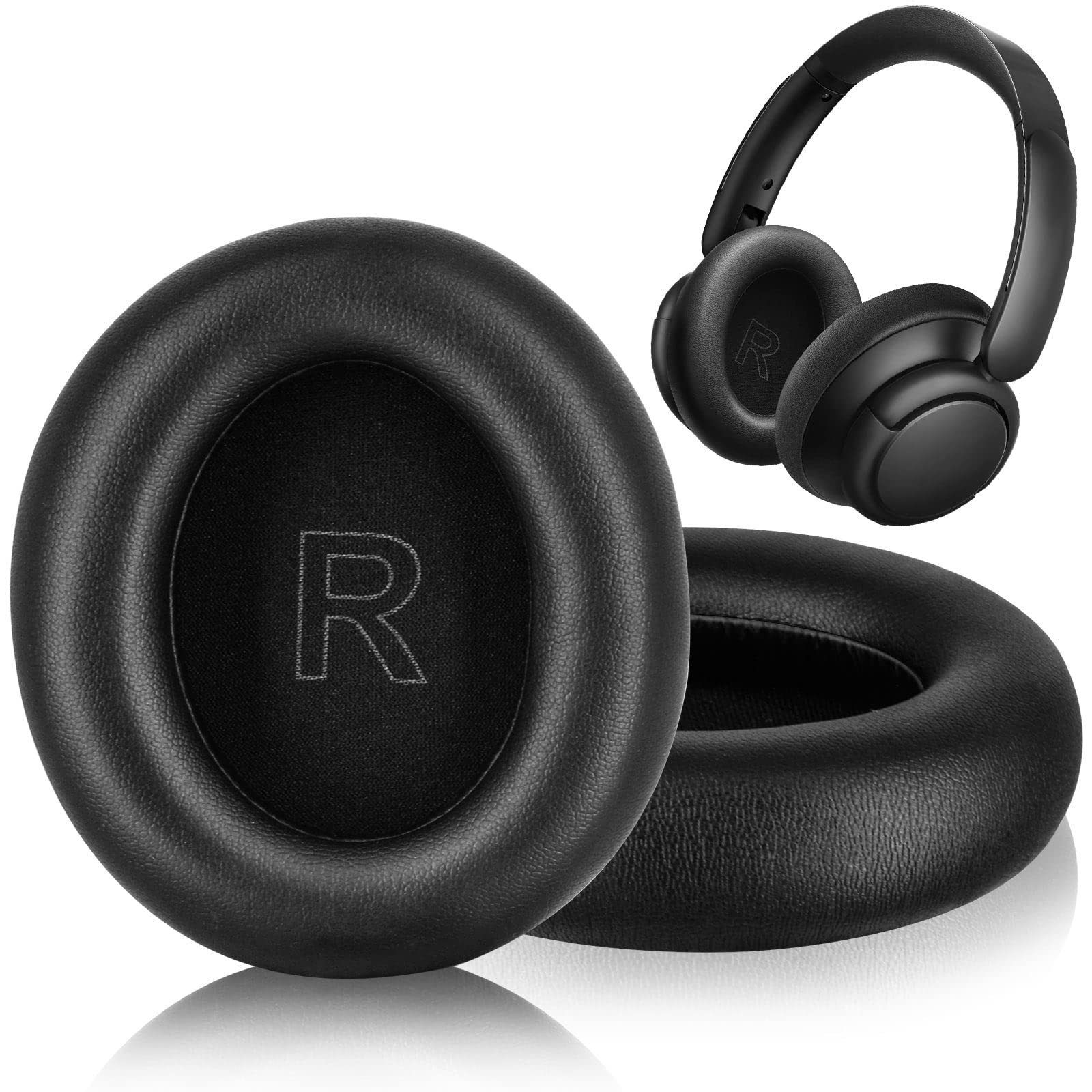 Soundcore Life Q30 Q35 Replacement Earpads - Soft Memory Foam Ear Cushions for Wireless Headphones - Perfect for Workouts, Travel & Noise Isolation