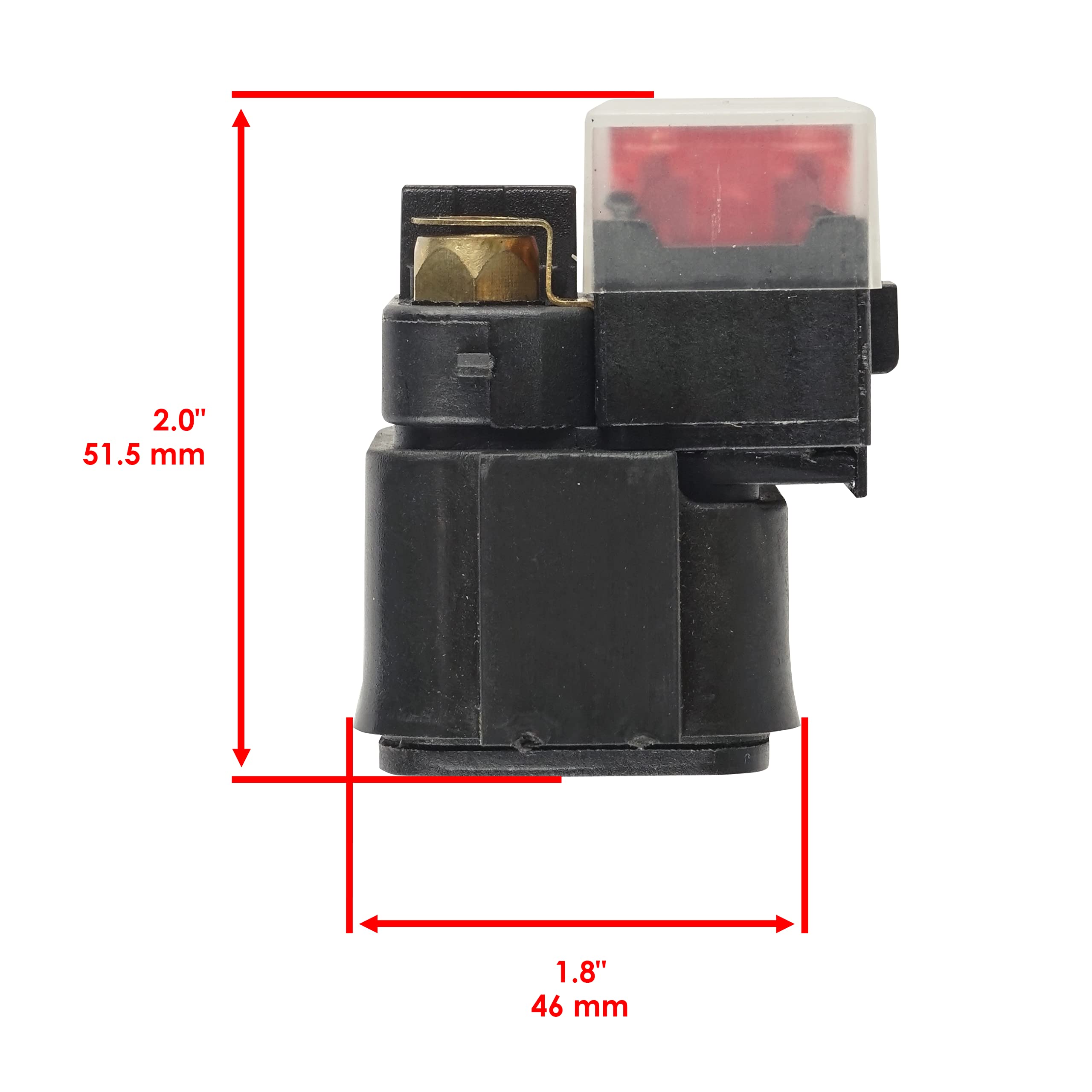 Caltric Starter Relay Solenoid Compatible with KTM 525 EXC EXC-G MXC-G XC XC-G XCW 2003-2009 - Perfect for Off-Road Motorcycles & Dirt Bike Repairs