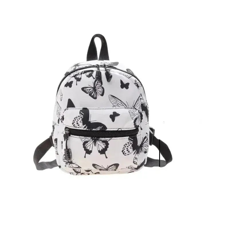 Floral Print Mini Backpack for Women - Stylish Crossbody Purse for Travel, School & Everyday Use