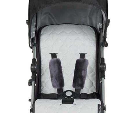 Stylish and Durable Pram Belt Covers for Baby Strollers - Soft & Washable Safety Harness Protector - Perfect for Travel, Shopping, and Daily Walks