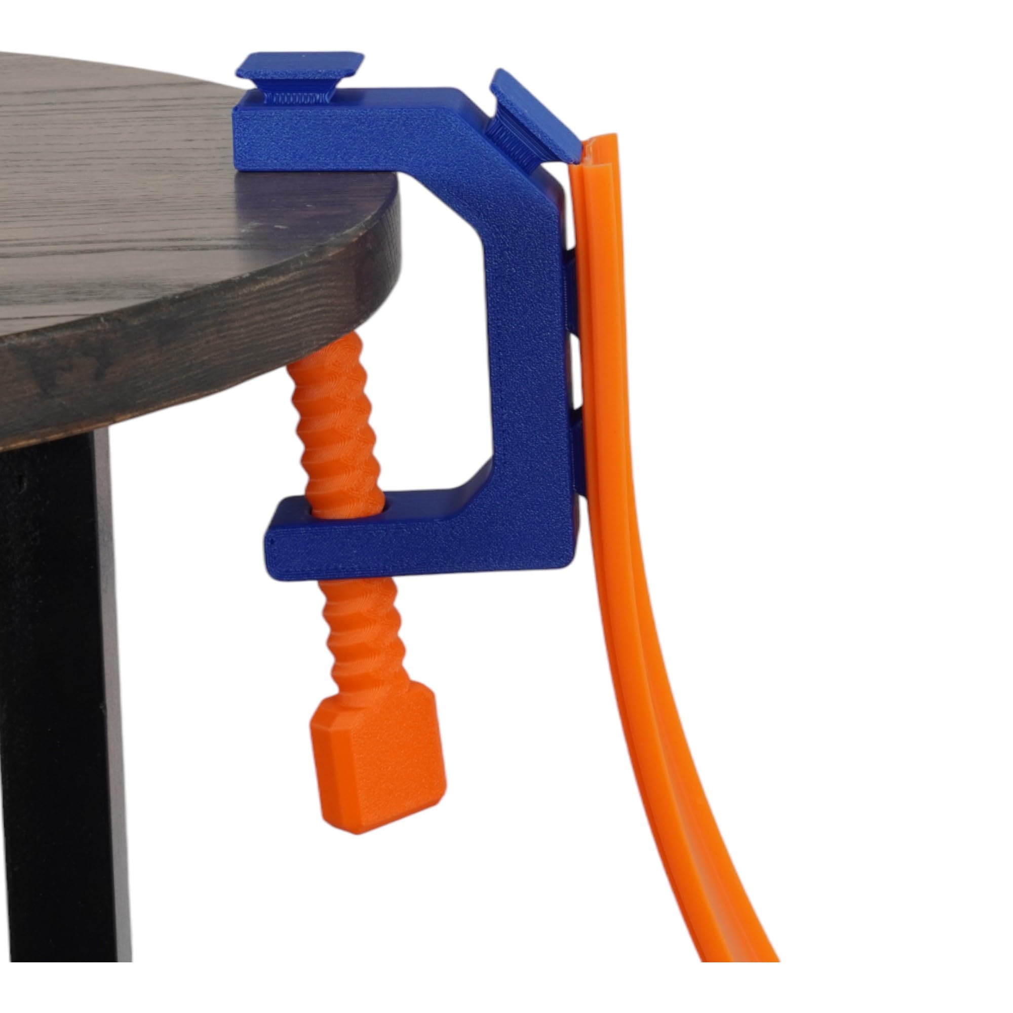 Hot Wheels Track Clamp - Blue & Orange Replacement Part for Hot Wheels Race Tracks - Perfect for DIY Track Repairs & Custom Race Setups