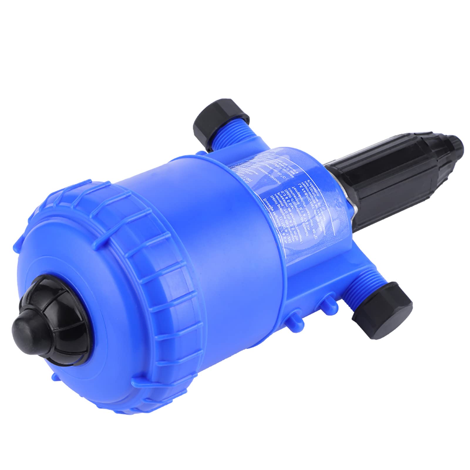 Automatic Drip Irrigation Fertilizer Injector Pump - 0.2% to 2% Adjustable Dosing for Gardening, Flowers & Livestock | Water-Powered Chemical Dispenser | Easy Installation | Perfect for Greenhouses, Farms & Hydroponics