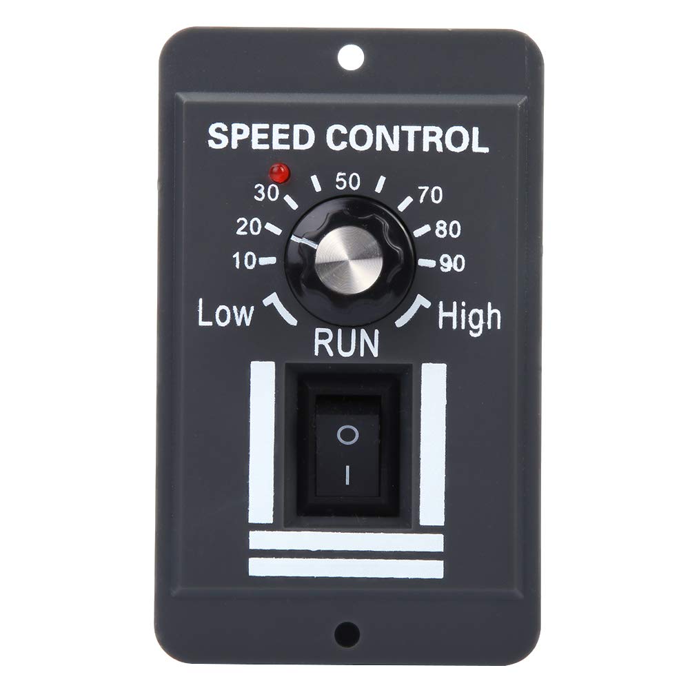 400W DC Motor Speed Controller - Compact AC Motor Governor for DIY Projects, Robotics, and Industrial Automation